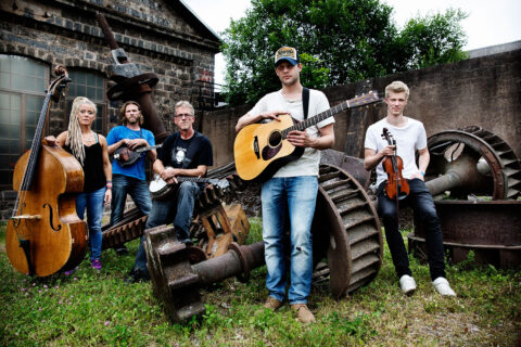 Downhill Bluegrass Band Verket Avesta Fotograf Nicklas Thegerström